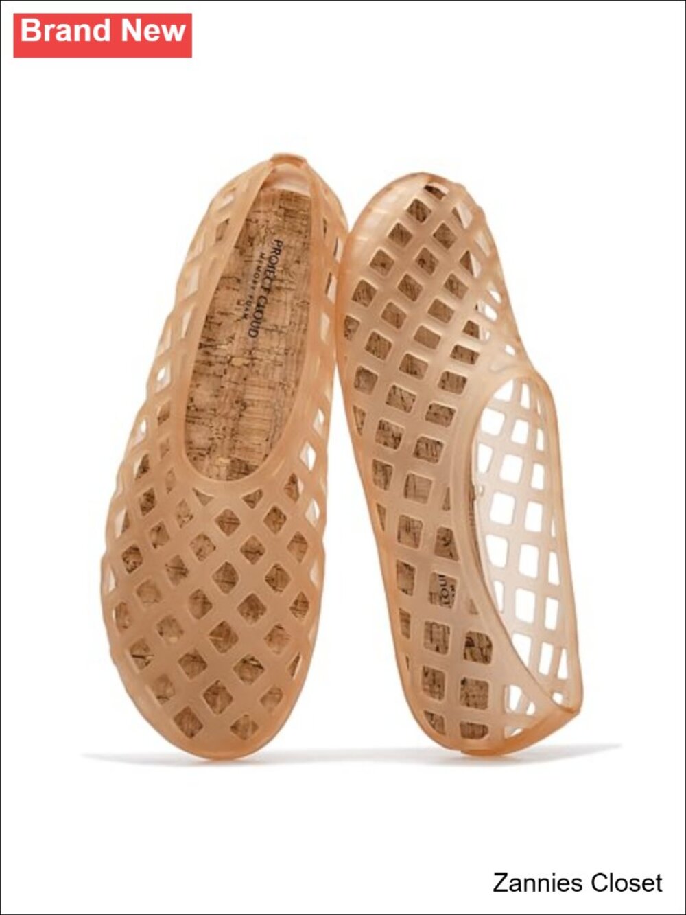 ✨ Project Cloud Lightweight Summer Flats Jelly Shoes Women Footwear Slip On